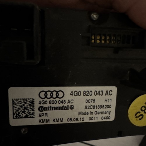 Klimabedienteil audi c7 - a6, s6